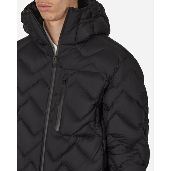 Moncler Steliere Jacket in Black 1 New Mens Lightweight Puffer Coat - Picture 4 of 16